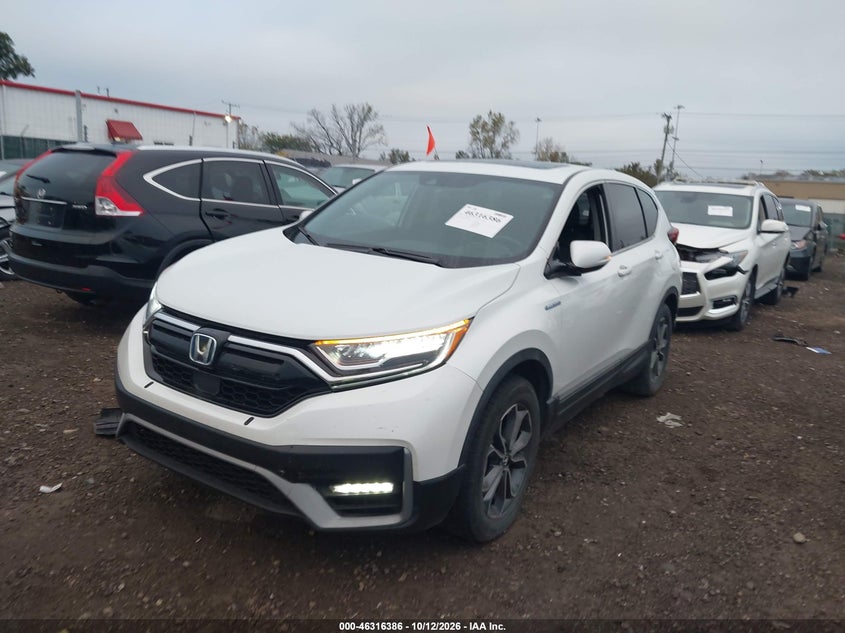 Vin: 7fart6h81me023410, lot: 46816608, honda cr-v hybrid ex-l 20212