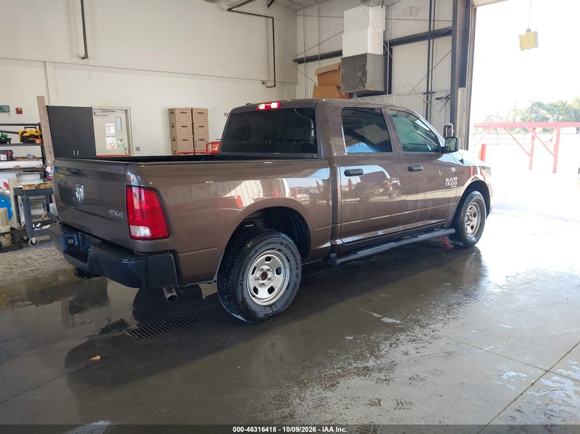 Vin: 1c6rr7kg0ms559386, lot: 46816640, ram 1500 classic tradesman  4x4 5'7 box 20214