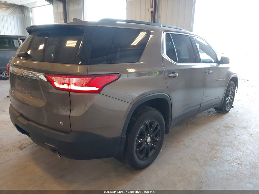 Vin: 1gnevgkw8lj138313, lot: 46816647, chevrolet traverse awd lt cloth 20204