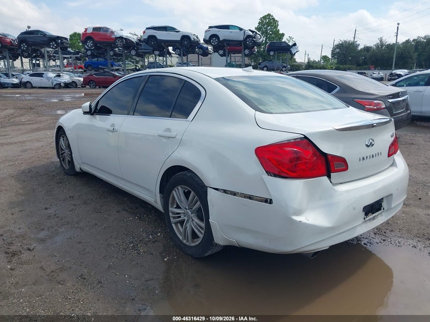 Vin: jn1cv6ap6bm510719, lot: 46816651, infiniti g37 journey 20113