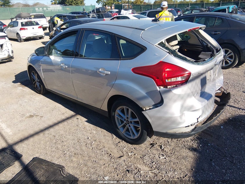 Vin: 1fadp3k26hl259556, lot: 46816660, ford focus se 20173
