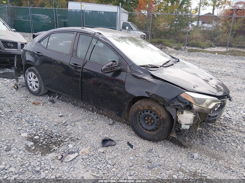 Vin: 5yfburhe9ep136397, lot: 46816669, toyota corolla l 20141