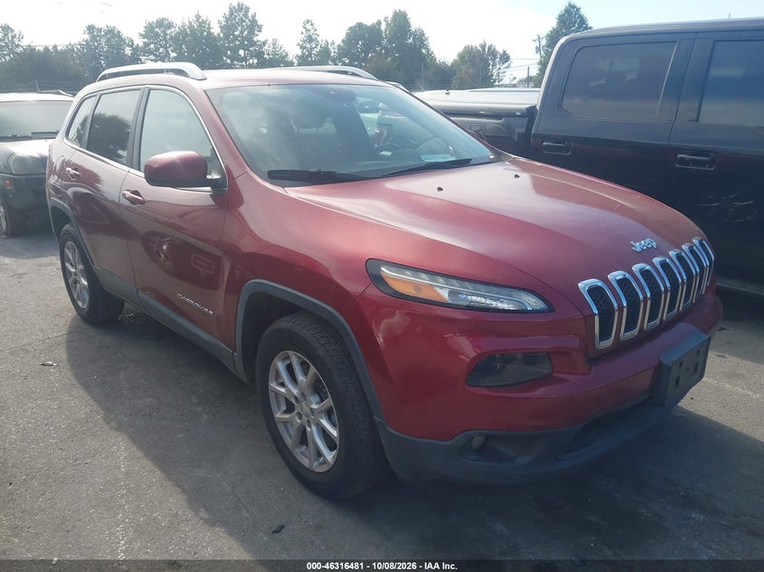 Vin: 1c4pjmcb9ew156042, lot: 46816705, jeep cherokee latitude 20141