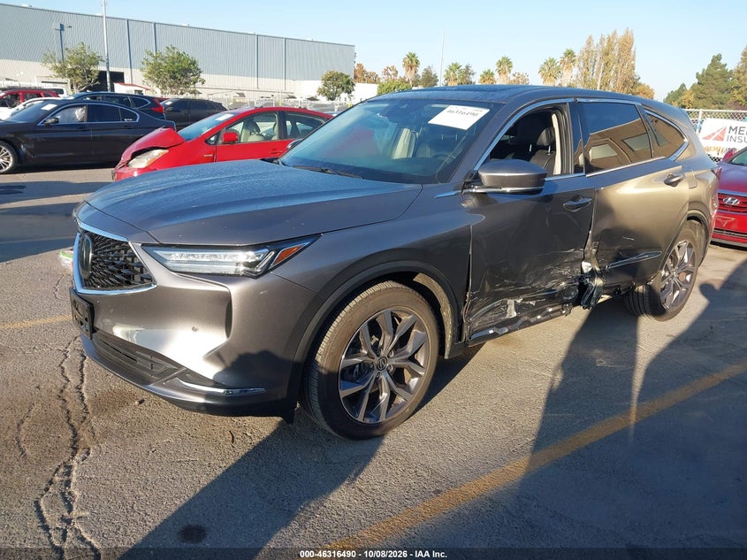 Vin: 5j8ye1h4xrl023560, lot: 46816712, acura mdx technology package 20242