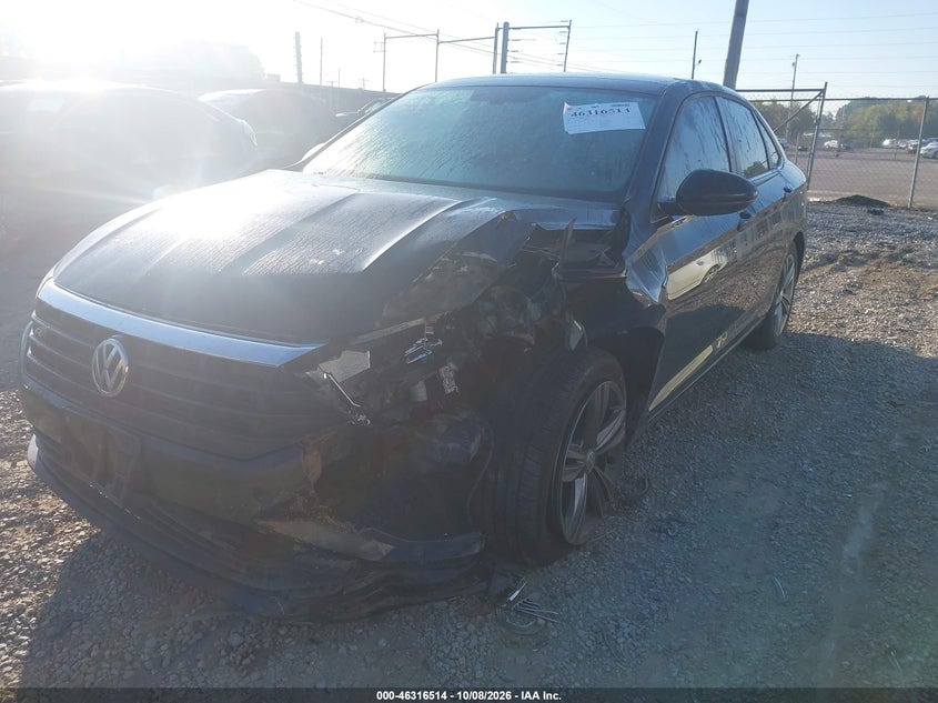 Vin: 3vwc57bu7km098108, lot: 46816736, volkswagen jetta 1.4t r-line/1.4t s/1.4t se 20192