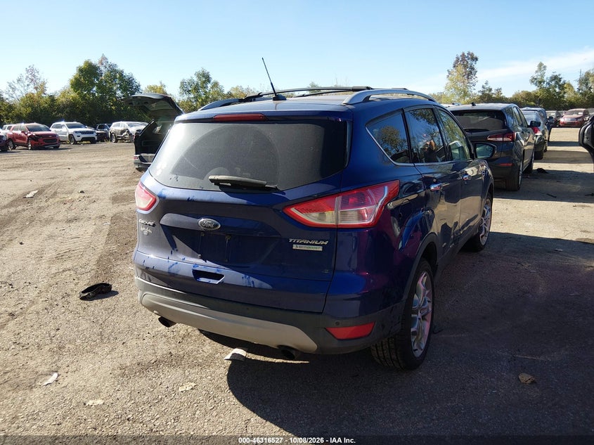 Vin: 1fmcu0j93dud75826, lot: 46816750, ford escape titanium 20134