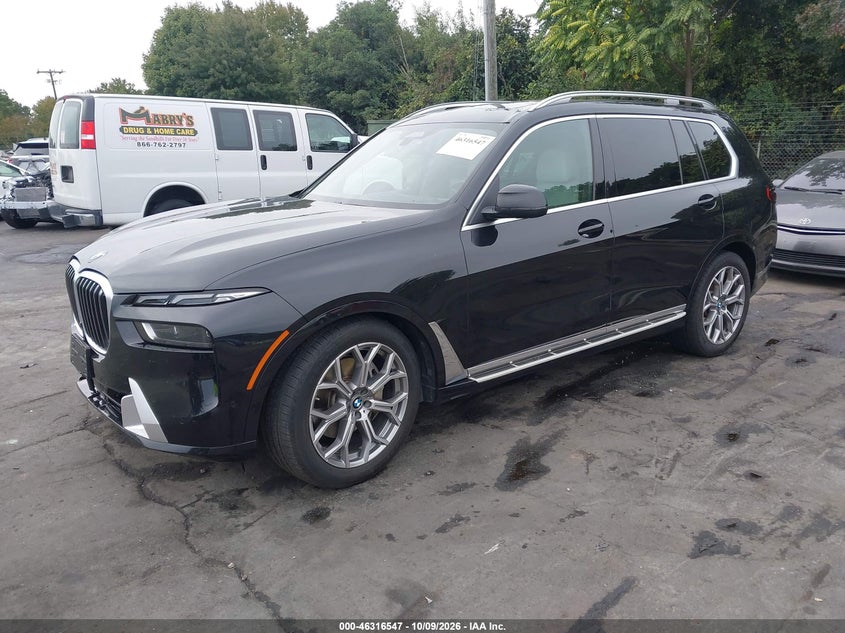 Vin: 5ux23em00p9r61659, lot: 46816769, bmw x7 xdrive40i 20232