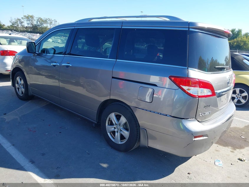 NISSAN QUEST 2012 VIN JN8AE2KP0C9050011