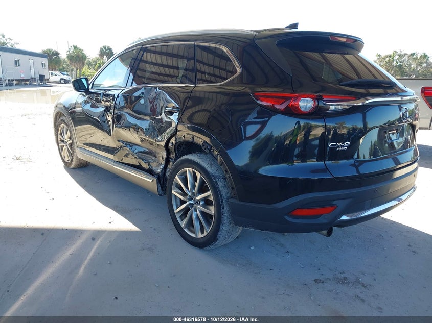 Vin: jm3tcbdy1j0200314, lot: 46816800, mazda cx-9 grand touring 20183