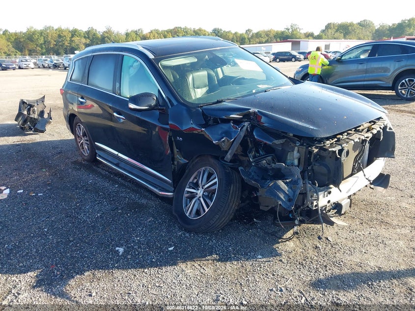 Vin: 5n1dl0mm4lc508024, lot: 46816844, infiniti qx60 luxe awd 20201