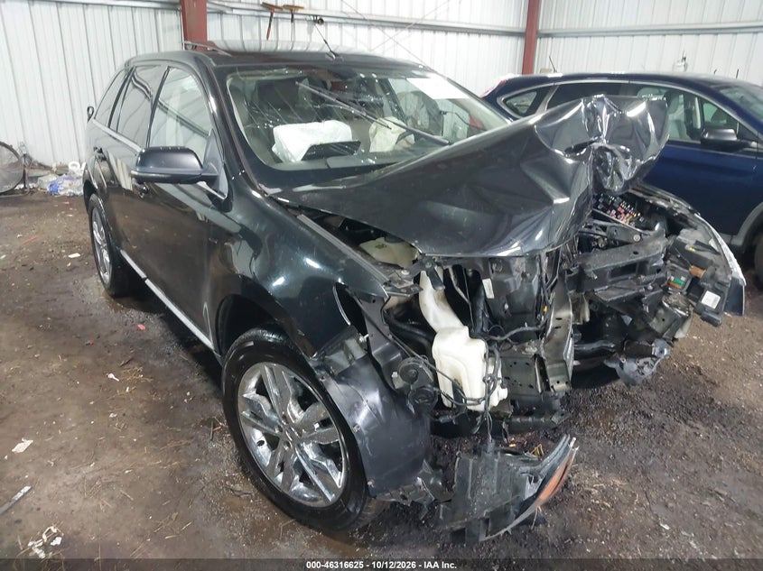 Vin: 2fmdk3kc4dbb35924, lot: 46816847, ford edge limited 20131