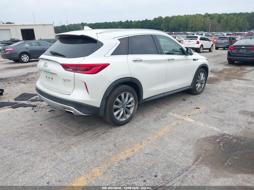 Vin: 3pcaj5ca2mf126967, lot: 46816862, infiniti qx50 essential 20214