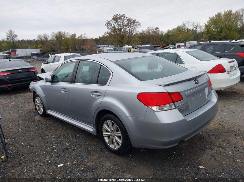 Vin: 4s3bmbb65c3042404, lot: 46816922, subaru legacy 2.5i premium 20123