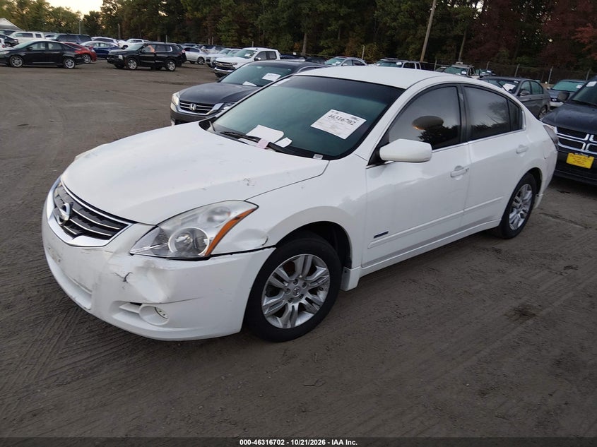 Vin: 1n4cl2ap5bc153945, lot: 46816924, nissan altima hybrid 20112