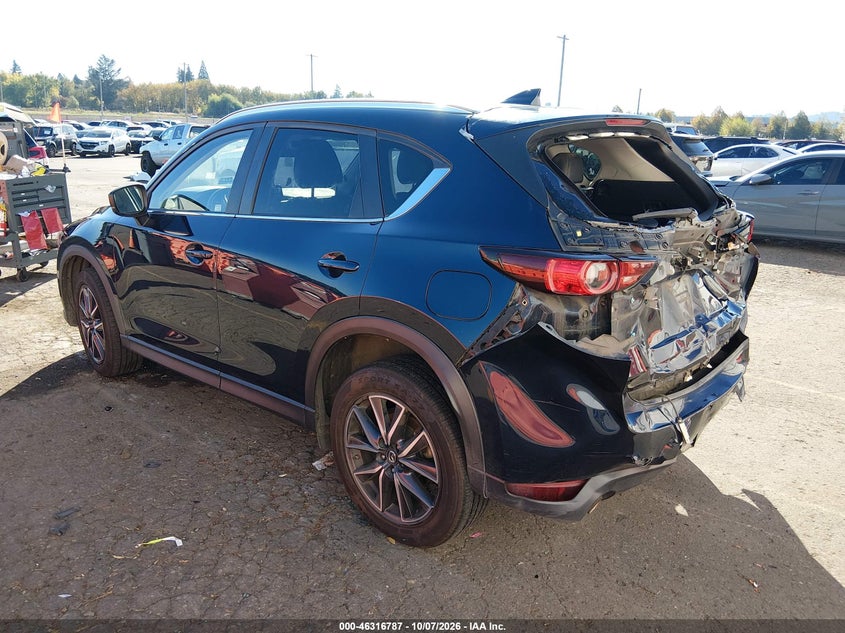 Vin: jm3kfbcm1j0448600, lot: 46817009, mazda cx-5 touring 20183