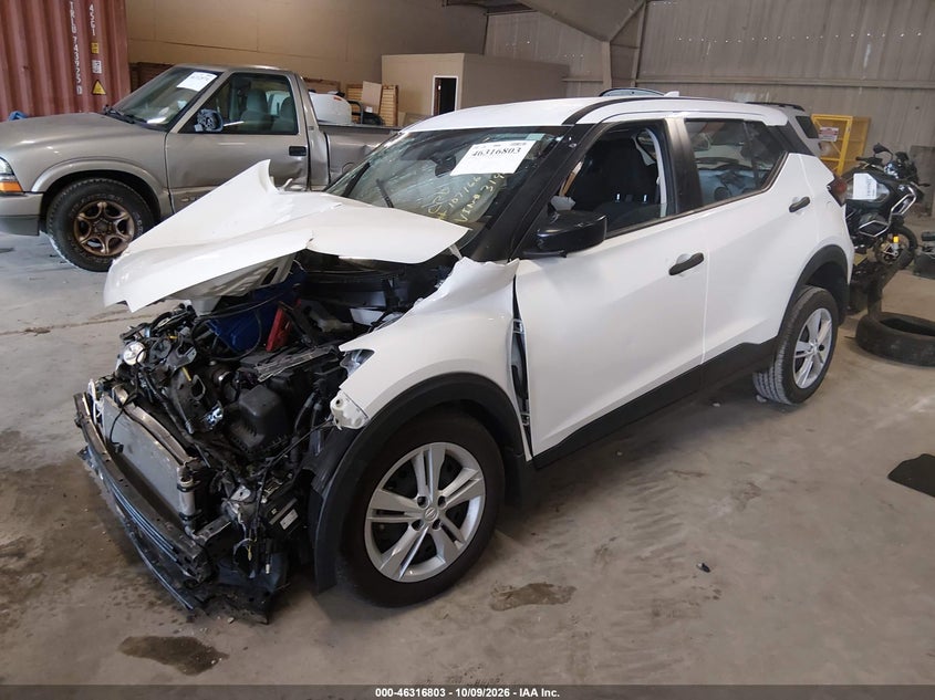 Vin: 3n1cp5bv4sl483192, lot: 46817025, nissan kicks play s 20252