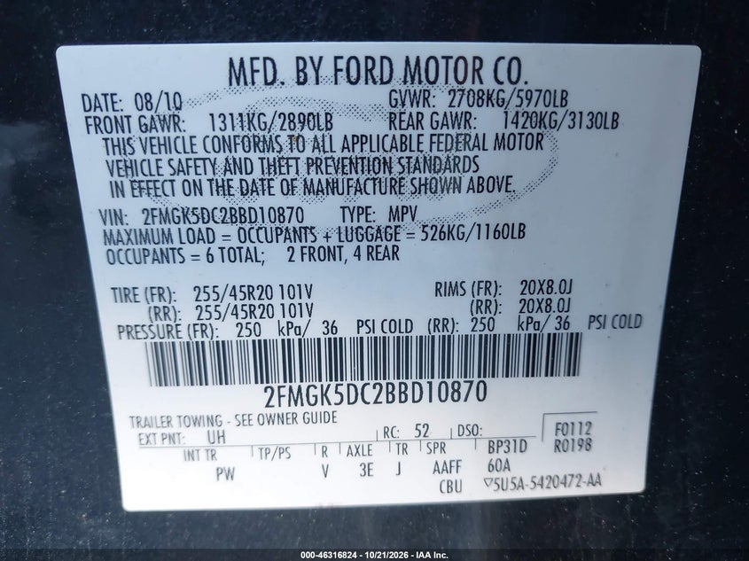 2011 FORD FLEX LIMITED · Photo 9