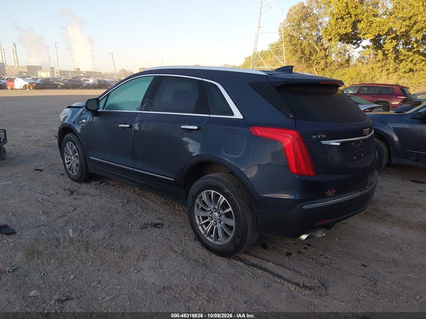 Vin: 1gykncrs5jz133960, lot: 46817058, cadillac xt5 luxury 20183