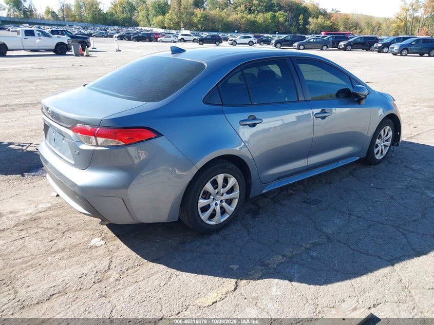 Vin: jtdepraexlj096623, lot: 46817100, toyota corolla le 20204