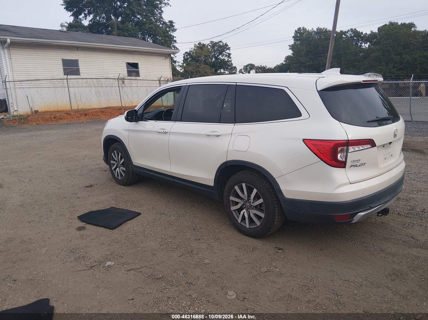 Vin: 5fnyf5h57kb022080, lot: 46817110, honda pilot ex-l 20193