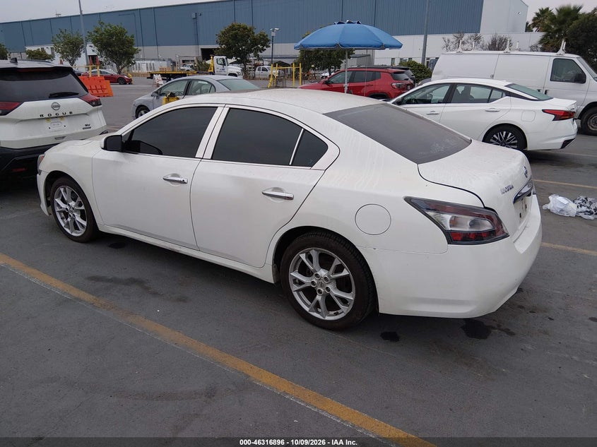 2014 NISSAN MAXIMA VIN 1N4AA5AP4EC482218 — фото 3