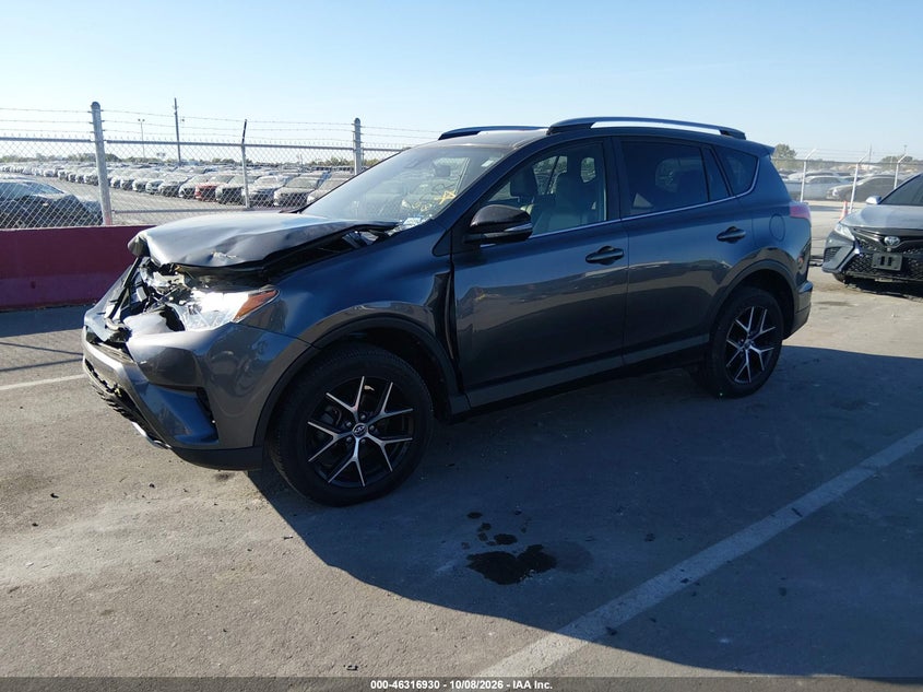 Vin: jtmnfrev4hj704799, lot: 46817152, toyota rav4 se 20172