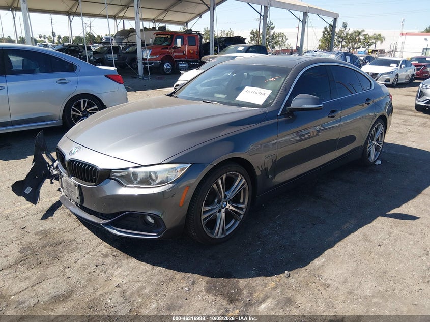 Vin: wba4a9c52gg506146, lot: 46817210, bmw 428i gran coupe 20162