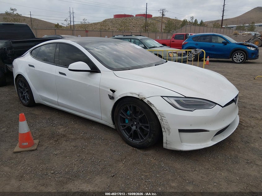 Vin: 5yjsa1e56mf453093, lot: 46817235, tesla model s long range dual motor all-wheel drive 2021 img_1