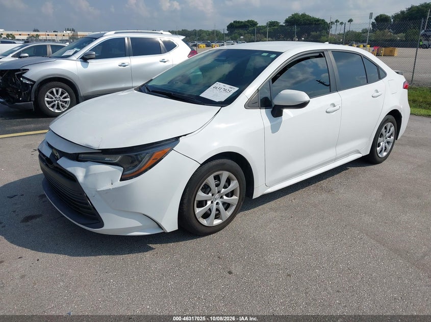 Vin: 5yfb4mdexrp146239, lot: 46817247, toyota corolla le 20242