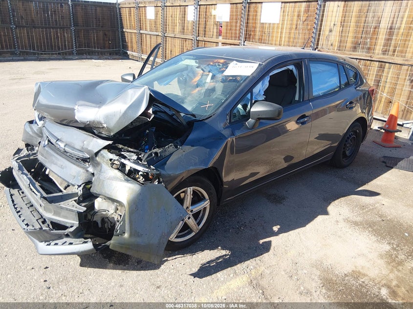 Vin: 4s3gtab67n3705896, lot: 46817259, subaru impreza base 5-door 20222