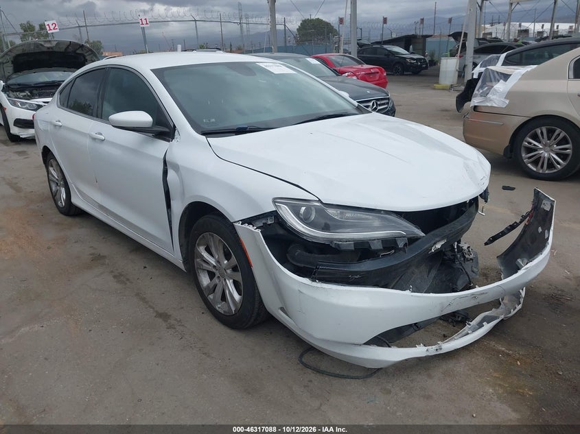 Vin: 1c3cccab4gn164231, lot: 46817310, chrysler 200 limited 20161