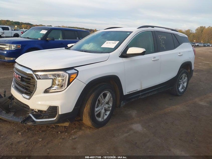 Vin: 3gkalteg0pl158410, lot: 46817327, gmc terrain awd sle 20232