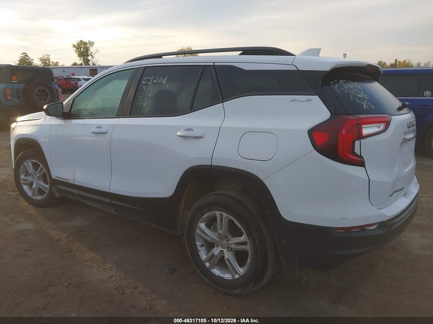 Vin: 3gkalteg0pl158410, lot: 46817327, gmc terrain awd sle 20233