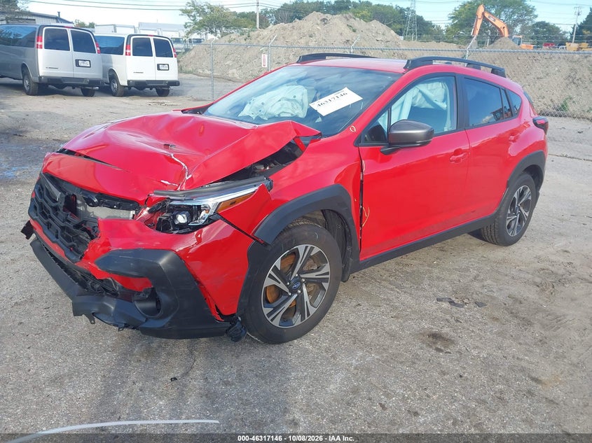 Vin: jf2guhdc5sh201890, lot: 46817368, subaru crosstrek premium 20252