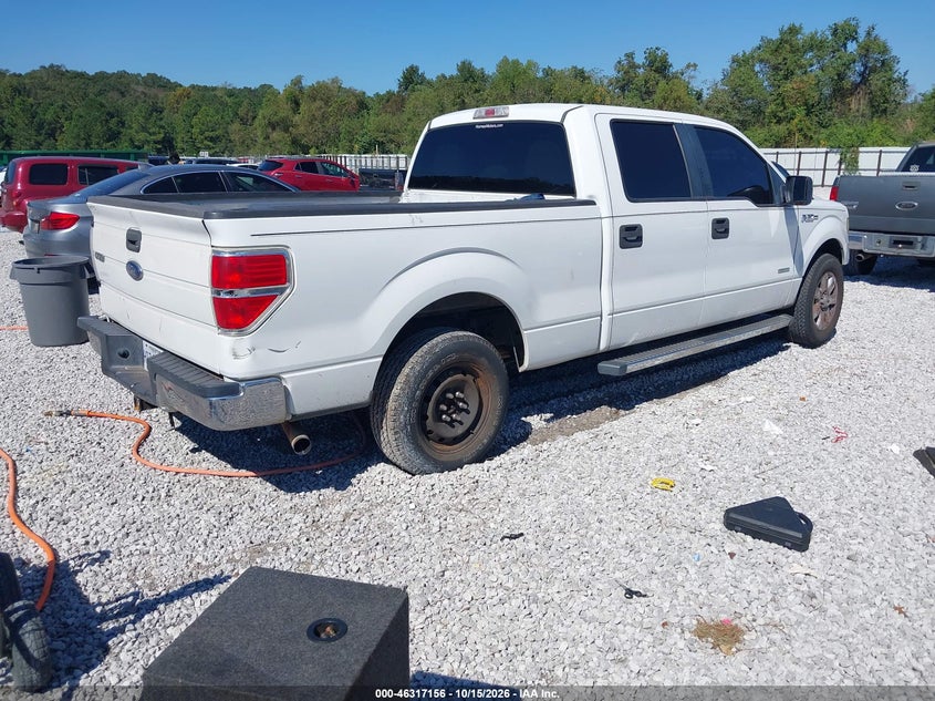 Vin: 1ftfw1ct6dfb54560, lot: 46817378, ford f-150 xlt 20134