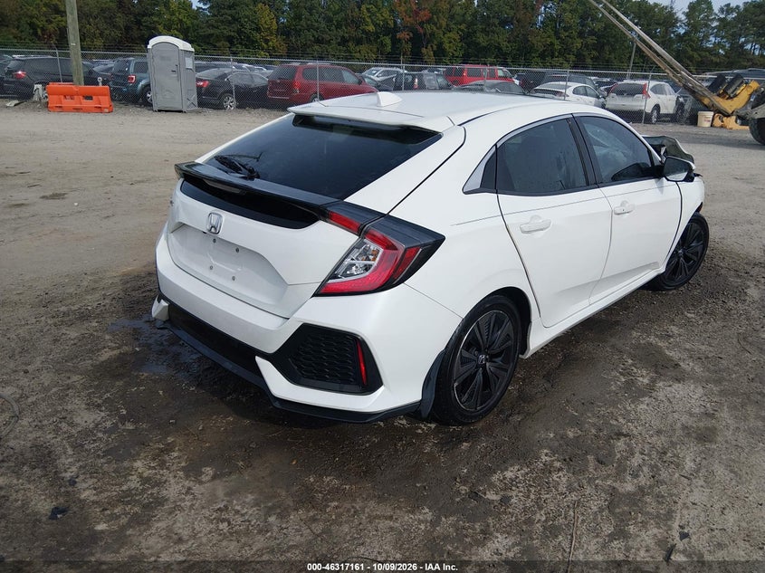 Vin: shhfk7h53hu220208, lot: 46817383, honda civic ex 20174