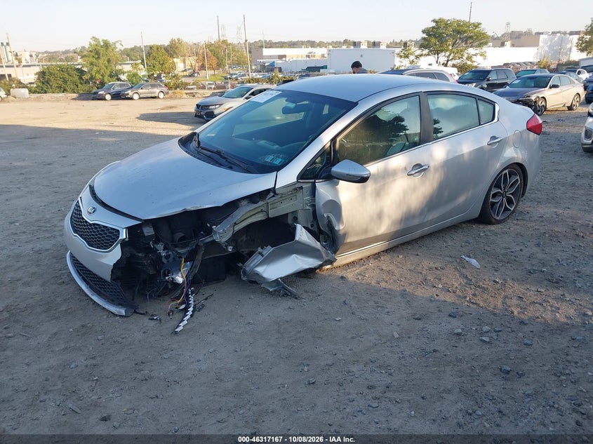 Vin: knafx4a86g5447475, lot: 46817389, kia forte ex 20162