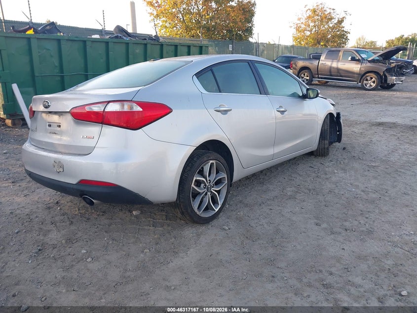 Vin: knafx4a86g5447475, lot: 46817389, kia forte ex 20164