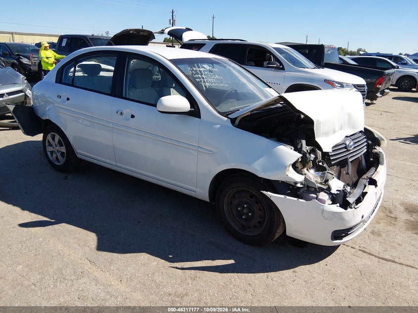 Vin: kmhcn4ac3au425314, lot: 46817399, hyundai accent gls 20101