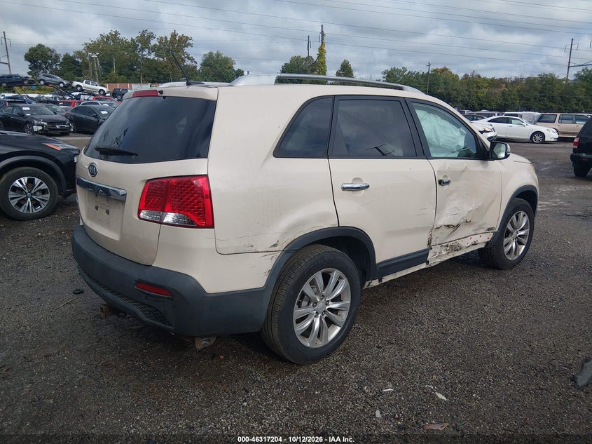 Vin: 5xyktda2xbg077883, lot: 46817426, kia sorento lx v6 20114