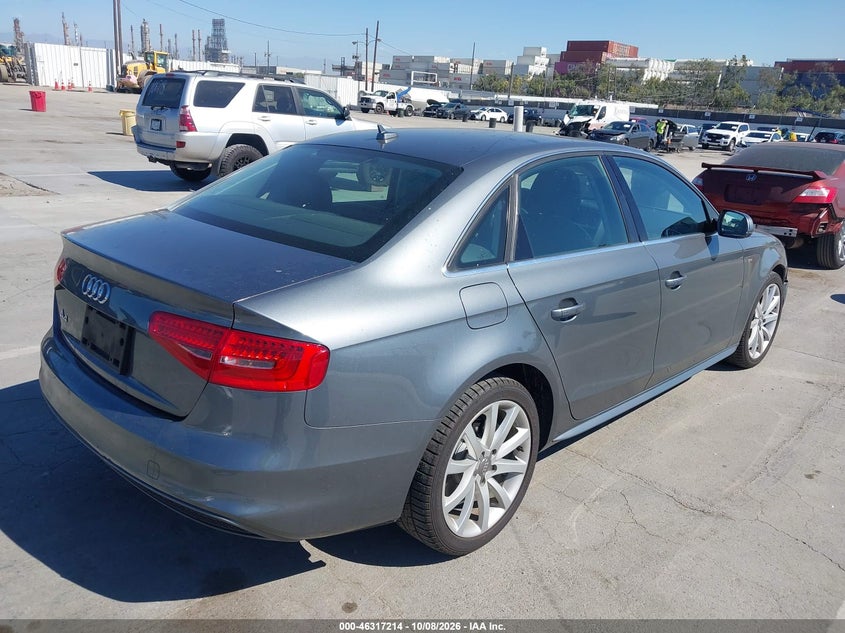AUDI A4 2014 VIN WAUAFAFL6EN024711