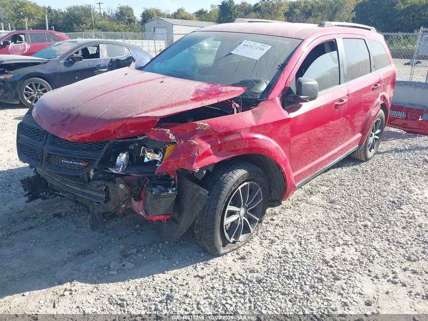 Vin: 3c4pdcab4ht673263, lot: 46817438, dodge journey se 20172