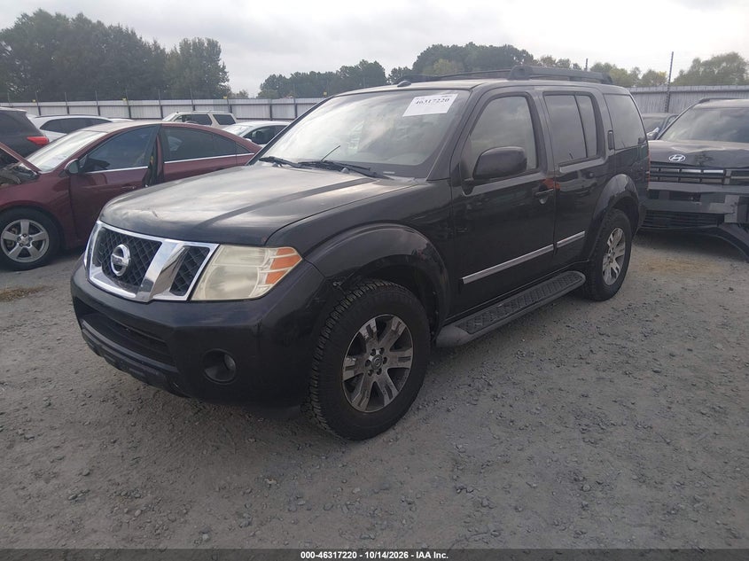 2008 Nissan Pathfinder Le, Обычный износ, IAAI, VIN 5N1AR18UX8C600179 — фото 2
