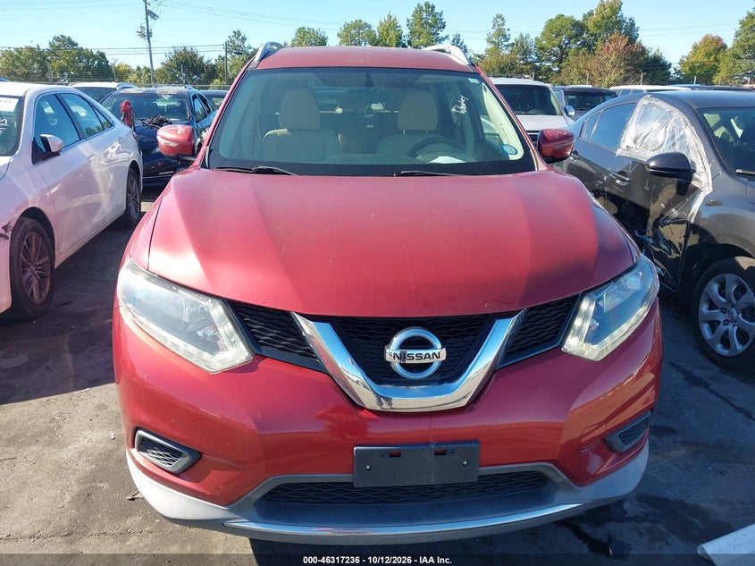 NISSAN ROGUE 2016 VIN KNMAT2MV0GP699788