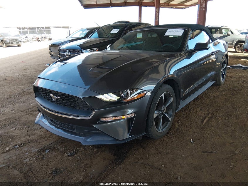 Vin: 1fatp8uhxk5130967, lot: 46817467, ford mustang ecoboost 20192
