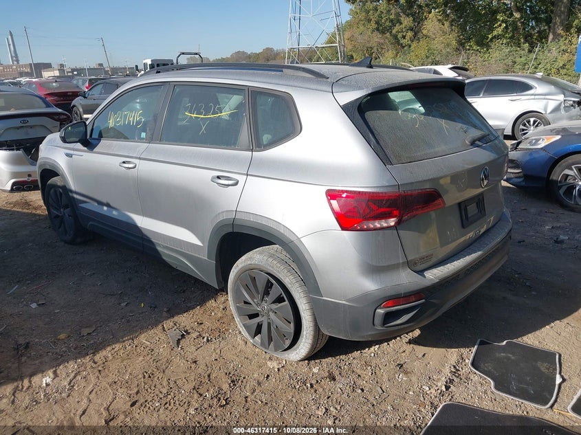 Vin: 3vvcx7b28pm363252, lot: 46817637, volkswagen taos 1.5t s 20233