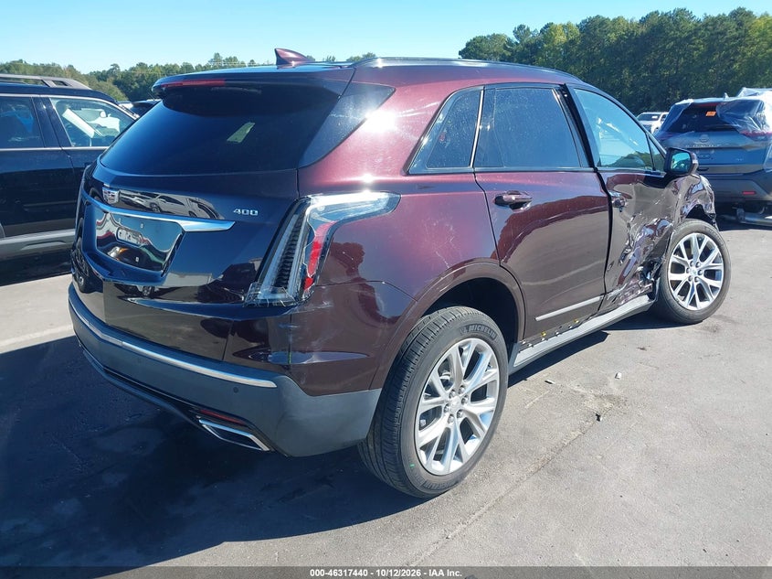 Vin: 1gykngrs8lz137110, lot: 46817662, cadillac xt5 awd sport 20204