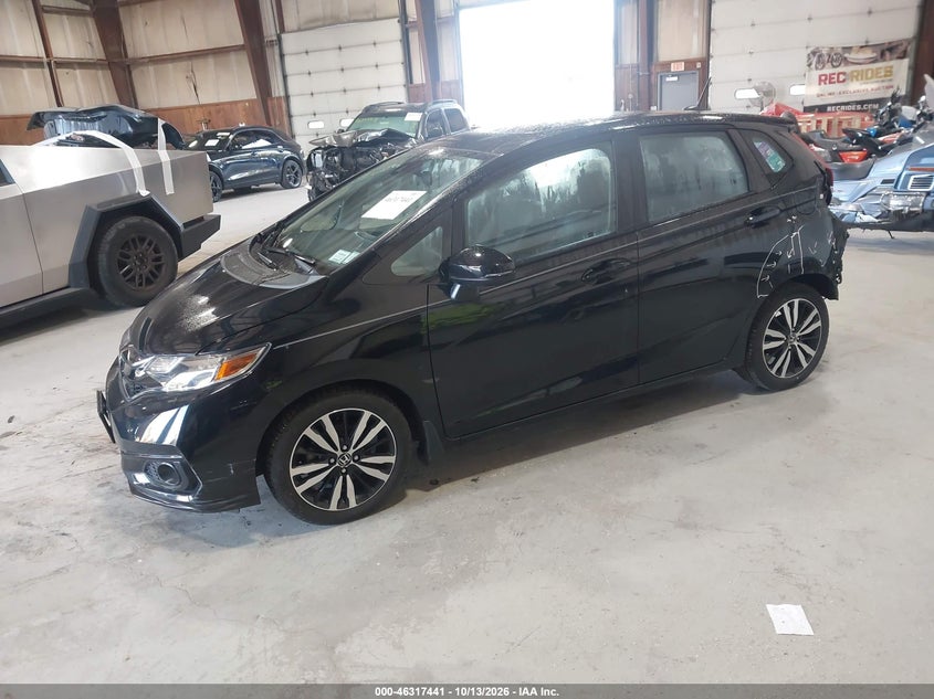 2018 Honda Fit Ex-L, Удар сзади, IAAI, VIN 3HGGK5H99JM717635 — фото 2