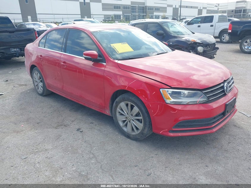 Vin: 3vwd07aj3fm411414, lot: 46817665, volkswagen jetta 1.8t se 2015 img_1