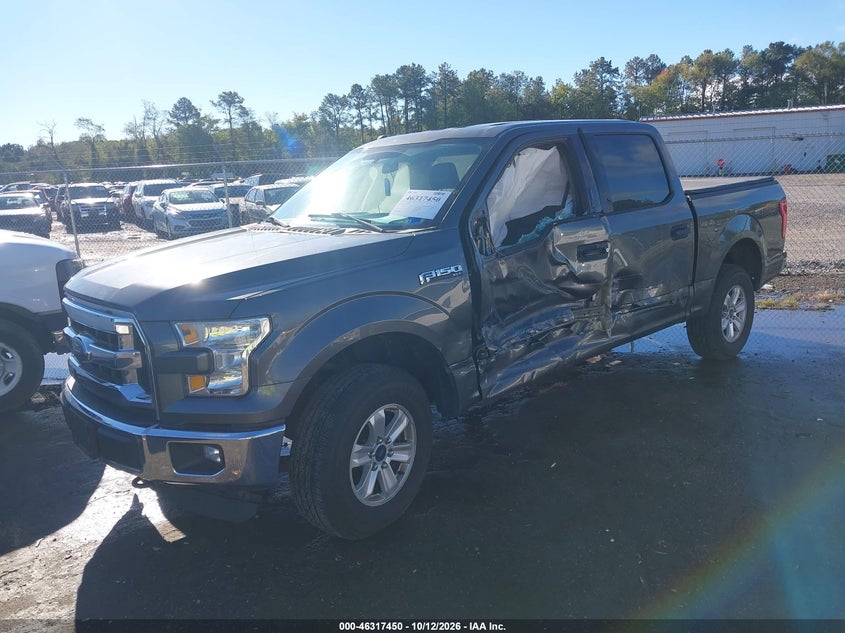 Vin: 1ftew1ef8gfa87077, lot: 46817672, ford f-150 xlt 20162